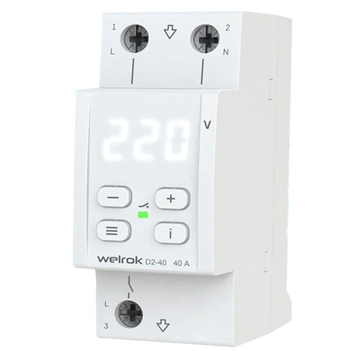 Реле напряжения Welrok D2-40